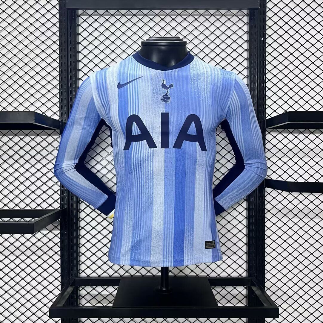 AAA Quality Tottenham 24/25 Away Blue Long Jersey(Player)